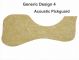 Generic Design 4 Acoustic - Creamy Yellow Pearl Pickguard