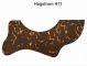 Hagstrom H11 Acoustic - Dark Blotch Tortoise Pickguard
