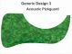 Generic Design 3 Acoustic - Green Pearl Pickguard