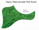 Taylor Acoustic - Green Pearl Pickguard