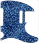 Leopard Print Blue - Vintera '50s Tele