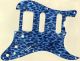 Leopard Print Blue - HSS Shawbucker Elite Strat