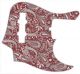 Paisley Red/Gray