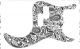 Paisley White/Black