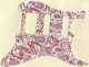 Paisley White/Red - HSS Shawbucker Elite Strat