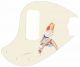 Pin Up Girl 2 White