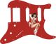 Pin Up Girl 4 Red