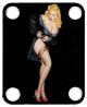 Pin Up Girl Negligee Black