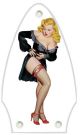 Pin Up Girl Black Negligee WH