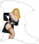 Pin Up Girl Black Negligee WH - Avril Lavigne Tele