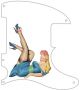 Pin Up Girl Blue Dress WH