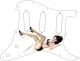 Pin Up Girl Kicking Legs WH
