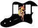 Pin Up Girl Look Back Black - '72 ReIssue Thinline Tele