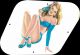Pin Up Girl Mask WH