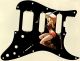 Pin Up Girl Samurai Black - HSS Shawbucker Elite Strat