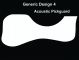 Generic Design 4 Acoustic - Plain White Pickguard