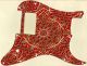 Red Embossed - H 11 Hole Strat