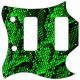 Snake Skin Green