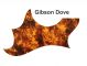 Gibson Dove Acoustic - Swirly Toirtoise Pickguard