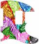 Zebra Herd Colors - 8 Hole H Tele