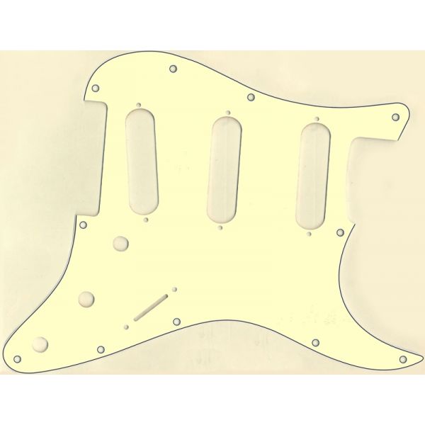 voodoo strat pickguard