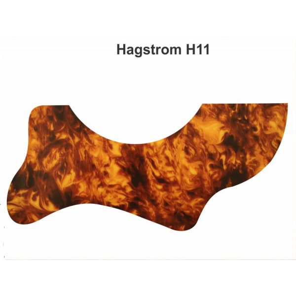Hagstrom H11 Acoustic Swirly Toirtoise Pickguard Custom Pickguards